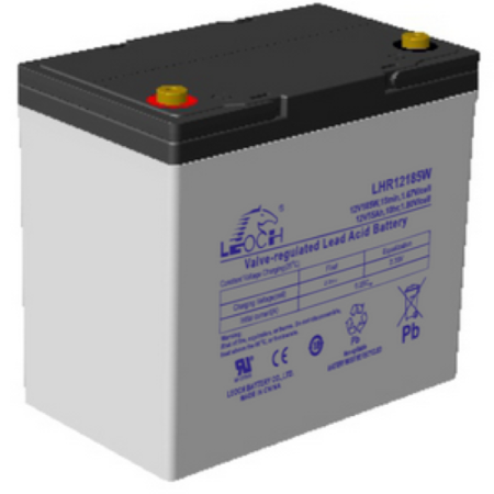 LEOCH AGM Μπαταρία 12V 55Ah LHR 12185 