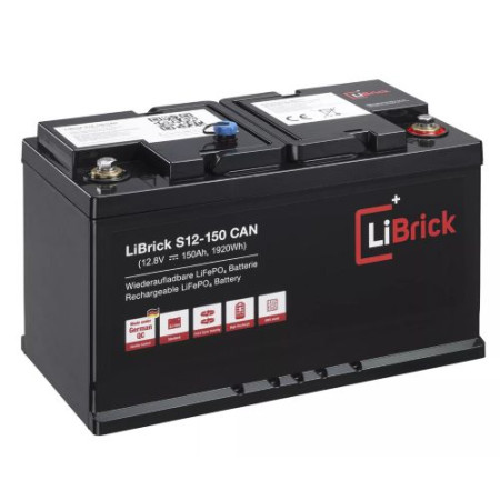 LiBrick LiFePO4 Μπαταρία 12.8V 150Ah S12-150 CAN 