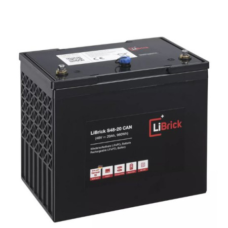 LiBrick LiFePO4 Μπαταρία 48V 20Ah S48-20 CAN 