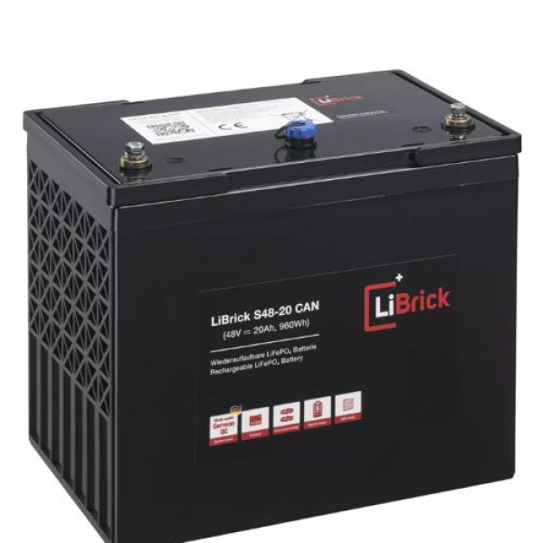LiBrick LiFePO4 Μπαταρία 48V 20Ah S48-20 CAN 