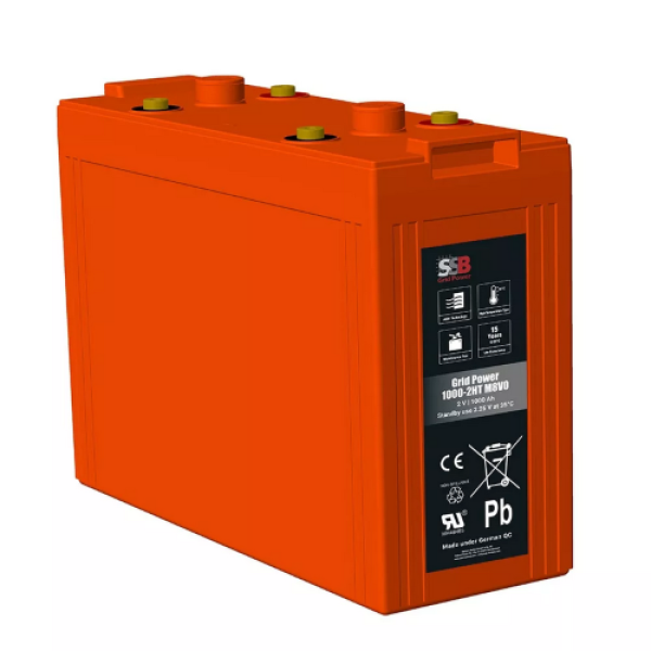 SSB AGM Μπαταρία 2V 1000Ah Grid Power 1000-2HT M8V0