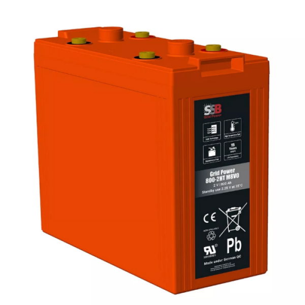 SSB AGM Μπαταρία 2V 800Ah Grid Power 800-2HT M8V0 