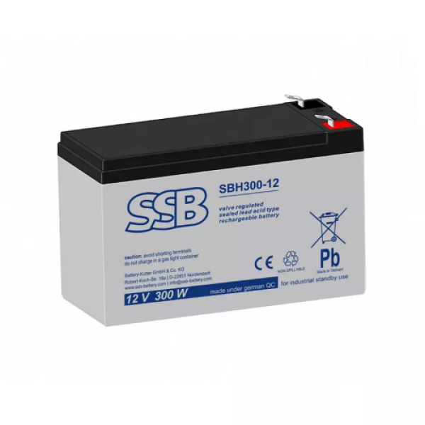 SSB AGM Μπαταρία 12V 8.5Ah SBH 300-12