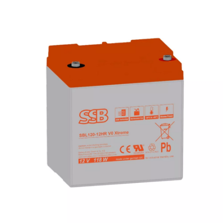 SSB AGM Μπαταρία 12V 26Ah SBL120-12HR V0 Xtreme 