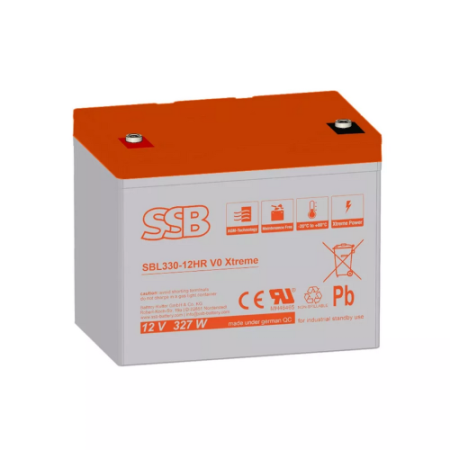 SSB AGM Μπαταρία 12V 75Ah SBL 330-12HR V0 Xtreme 