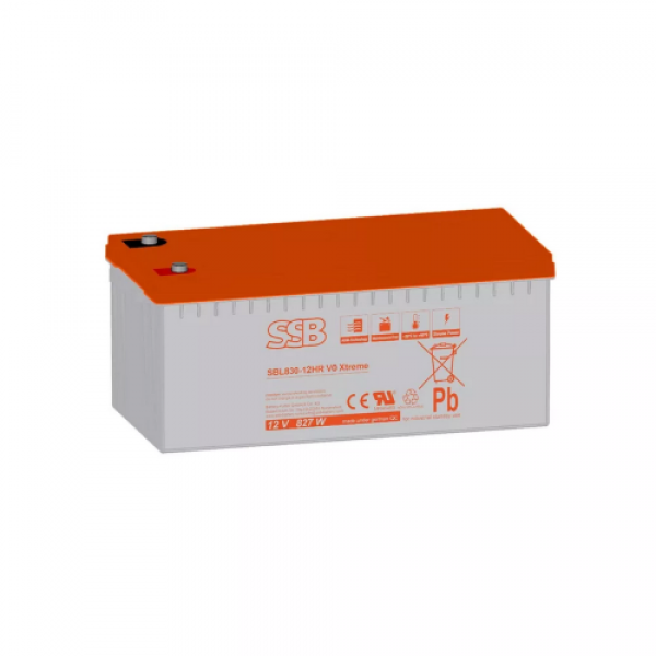 SSB AGM Μπαταρία 12V 220Ah SBL830-12HR V0 Xtreme
