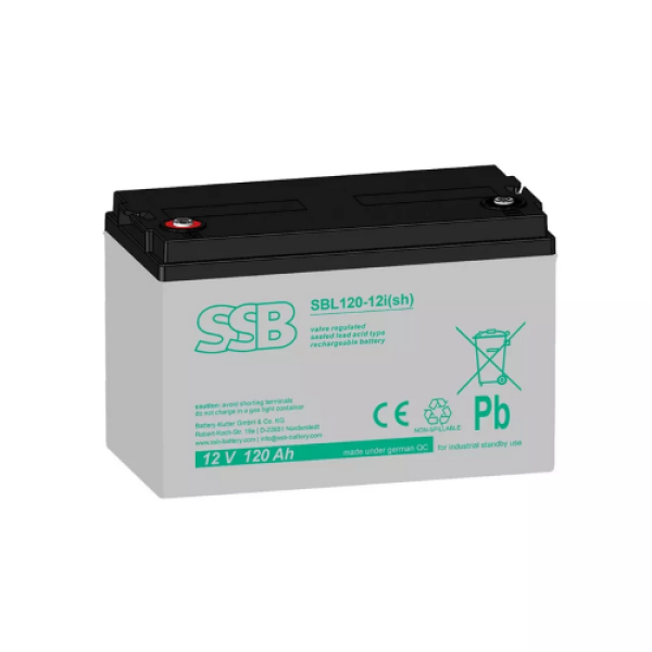 SSB AGM Μπαταρία 12V 120Ah SBL120-12i(sh) 
