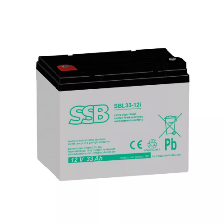 SSB AGM Μπαταρία 12V 33Ah SBL33-12i