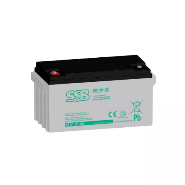 SSB AGM Μπαταρία 12V 65Ah SBL 65-12i 