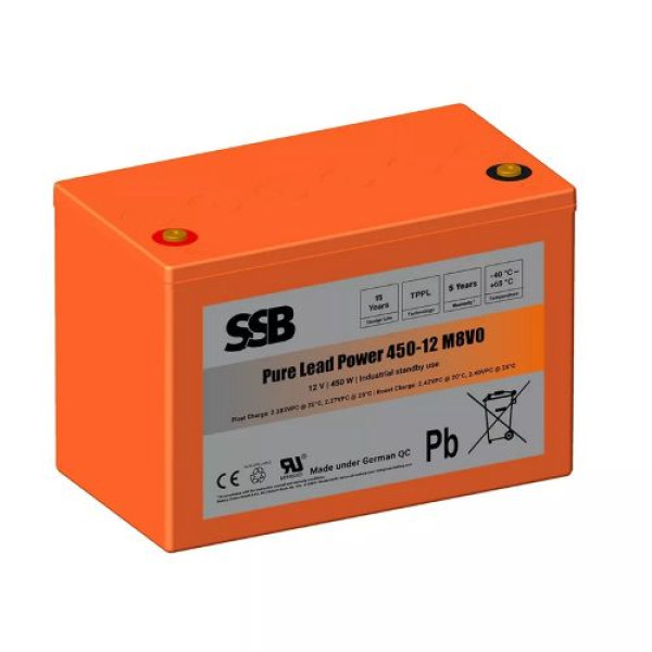 SSB Pure Lead Power Μπαταρία 12V 95Ah  450-12 M8V0