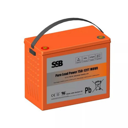 SSB Pure Lead Power Μπαταρία 12V 162Ah  750-12 M8V0