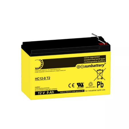 SUN AGM Μπαταρία 12V 9Ah HC 12-9 T2