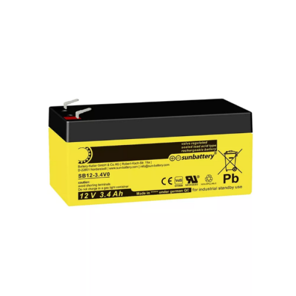 SUN AGM Μπαταρία 12V 3.4Ah SB 12-3.4V0