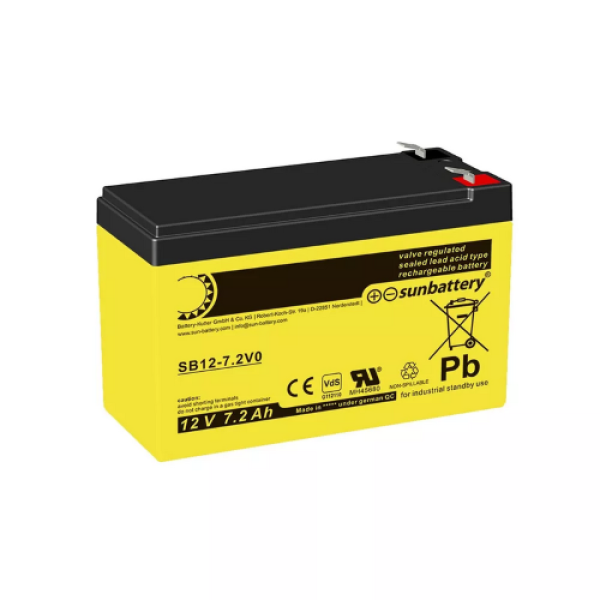 SUN AGM Μπαταρία 12V 7Ah SB 12-7Ah ES
